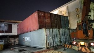Container chứa hàng tại Thủ dầu Một